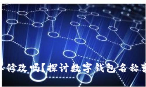 : 数字钱包名字可以修改吗？探讨数字钱包名称变更的可能性与影响