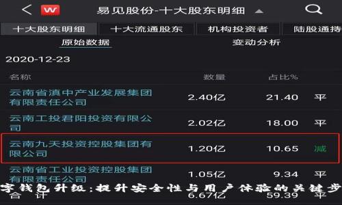 数字钱包升级：提升安全性与用户体验的关键步骤